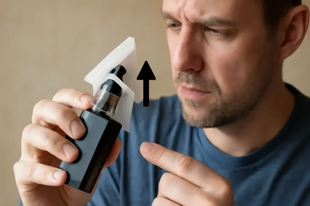 Come evitare la condensa nel drip tip della sigaretta elettronica? Trucco semplice che previene schizzi fastidiosi