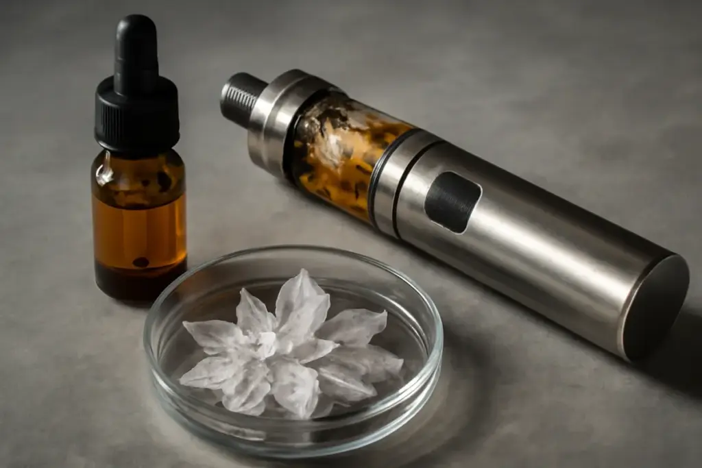 Perché si formano cristalli nei liquidi per sigaretta elettronica? La ragione scientifica che pochi immaginano