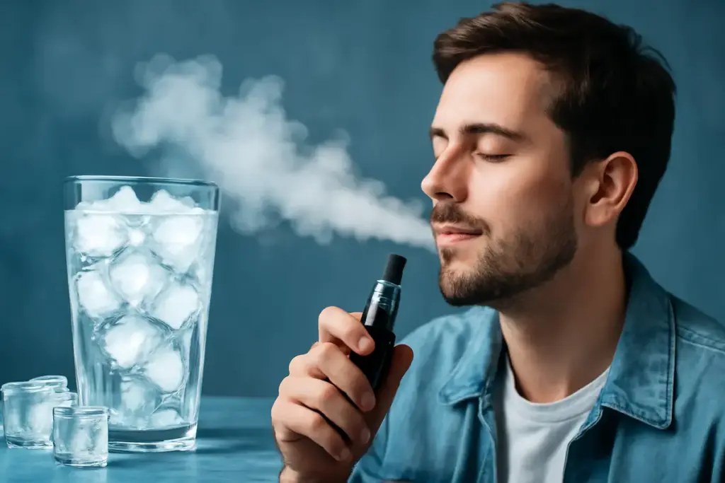 Esperienza con i liquidi ‘ice’: un effetto fresco persistente che piace anche a chi svapa tutto l’anno