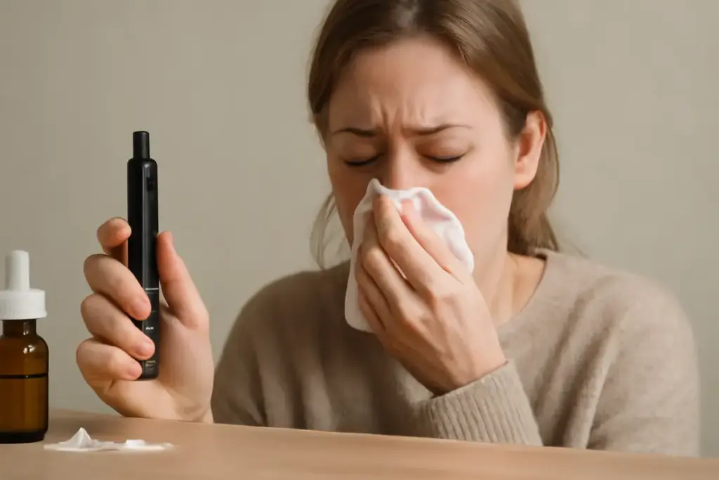 Ci sono rischi nella sigaretta elettronica per chi soffre di allergie? Le sostanze sensibili segnalate dai medici
