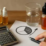 Come si calcola la percentuale di aroma nel DIY? Il segreto delle miscele perfette spiegato facile