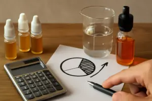 Come si calcola la percentuale di aroma nel DIY? Il segreto delle miscele perfette spiegato facile