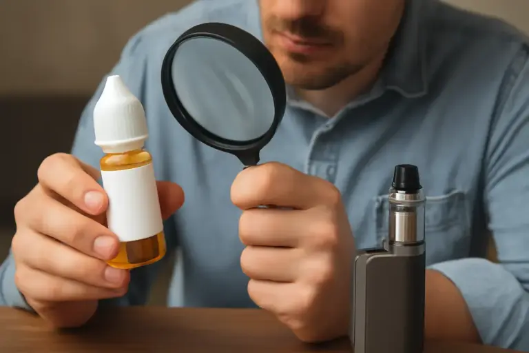 Come individuare un liquido per sigaretta elettronica di qualità: i dettagli in etichetta che molti trascurano