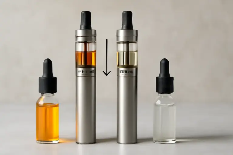 Perché alcuni liquidi colorano il tank della sigaretta elettronica? Soluzioni per mantenere tutto trasparente