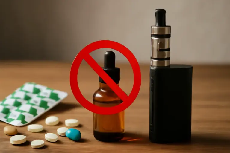 Ci sono interazioni tra farmaci e sigaretta elettronica? Scopri quali combinazioni evitare e perché