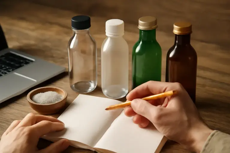 Guida alla scelta della boccetta migliore per fai da te: materiali che non alterano il sapore